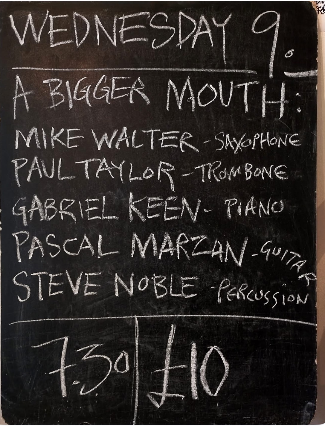 Flyer for A Bigger MOUTH