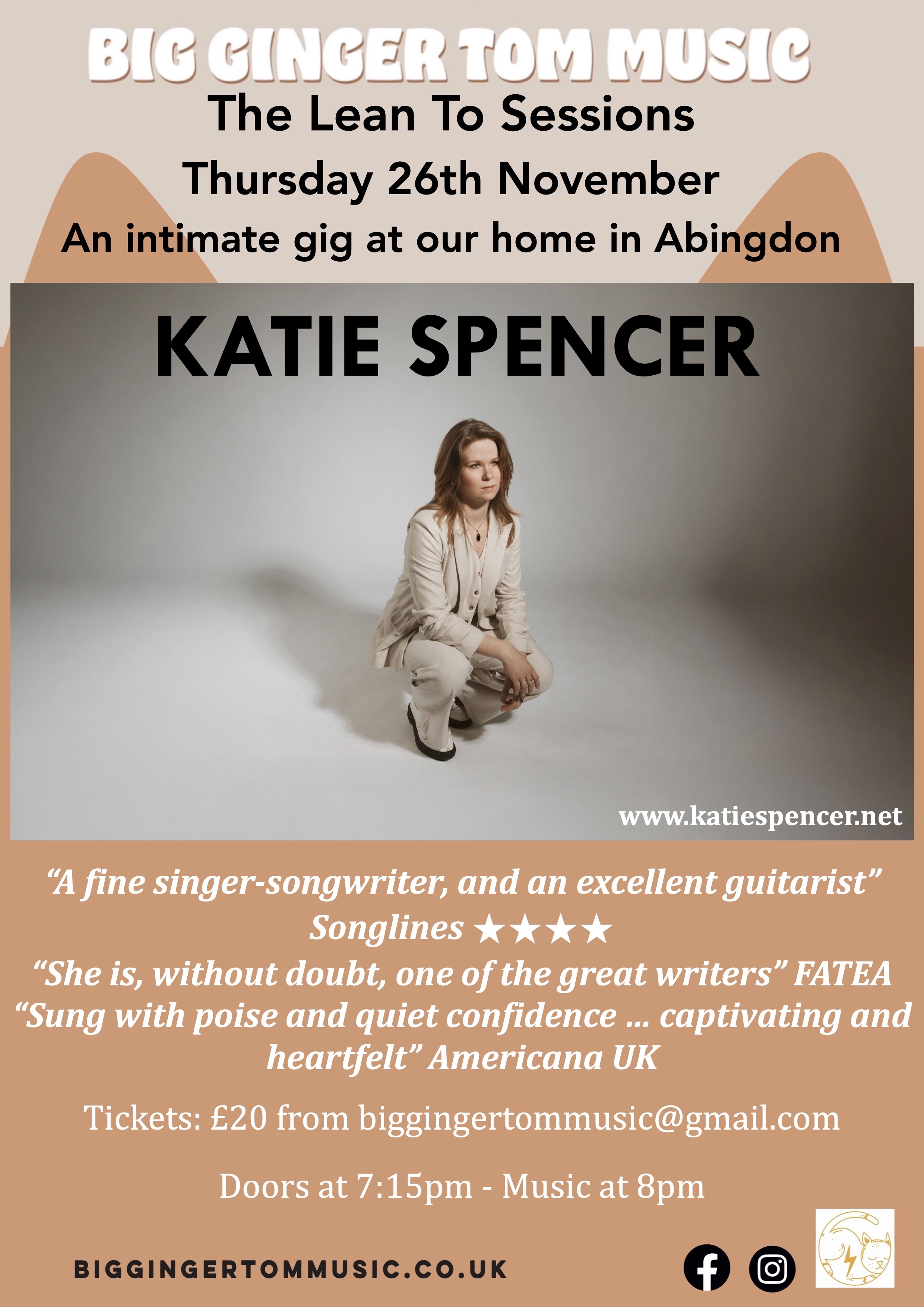 Katie Spencer - The Lean To Sessions