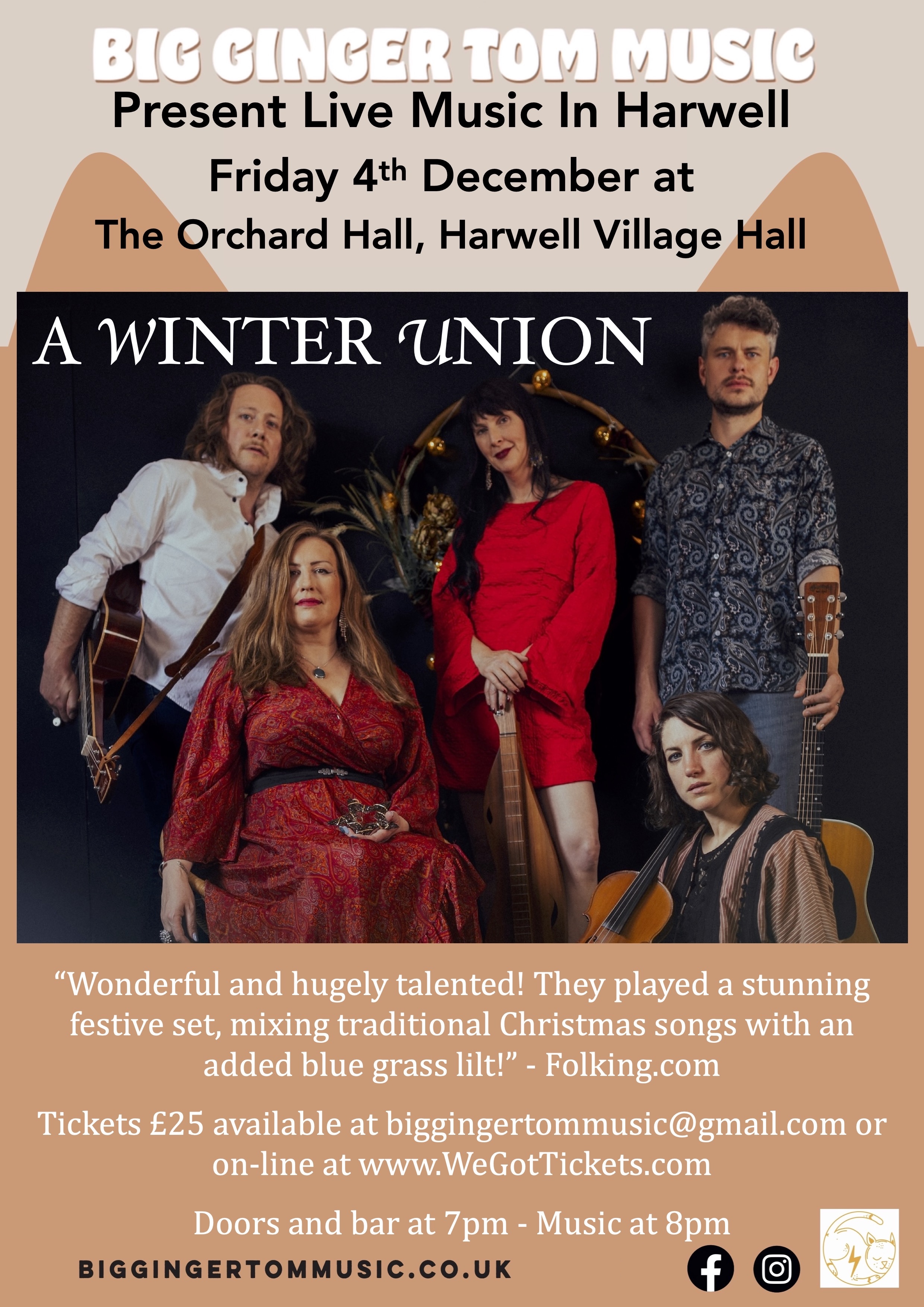 Flyer for A Winter Union