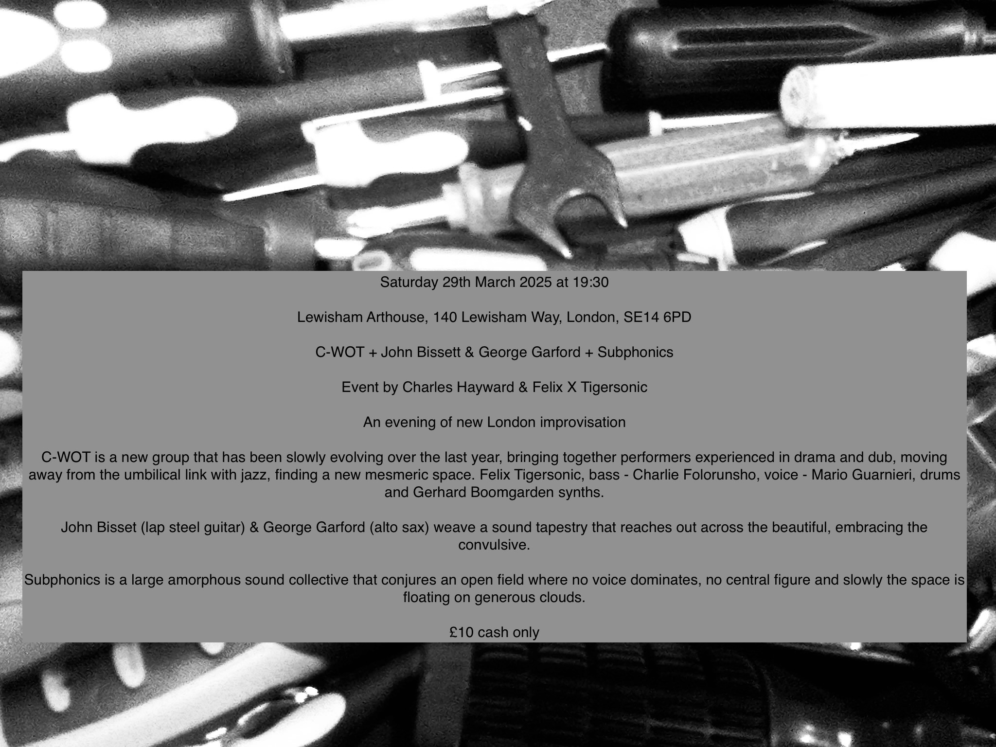 C-WOT + John Bissett & George Garford + Subphonics