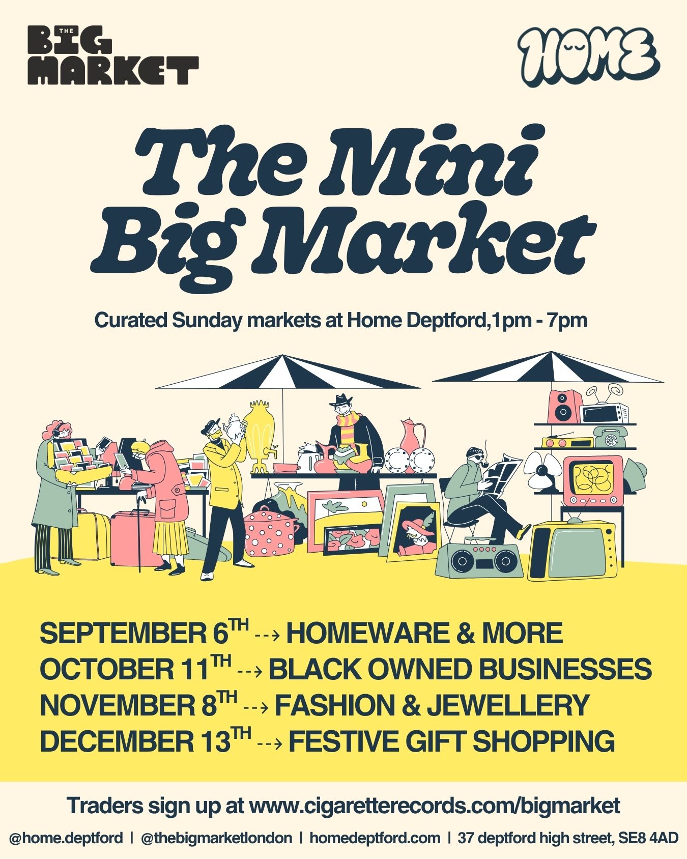 Flyer connected to The Mini Big Market: Festive Gift Shopping