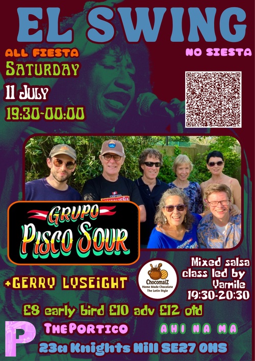 Flyer connected to Grupo Disco Sour