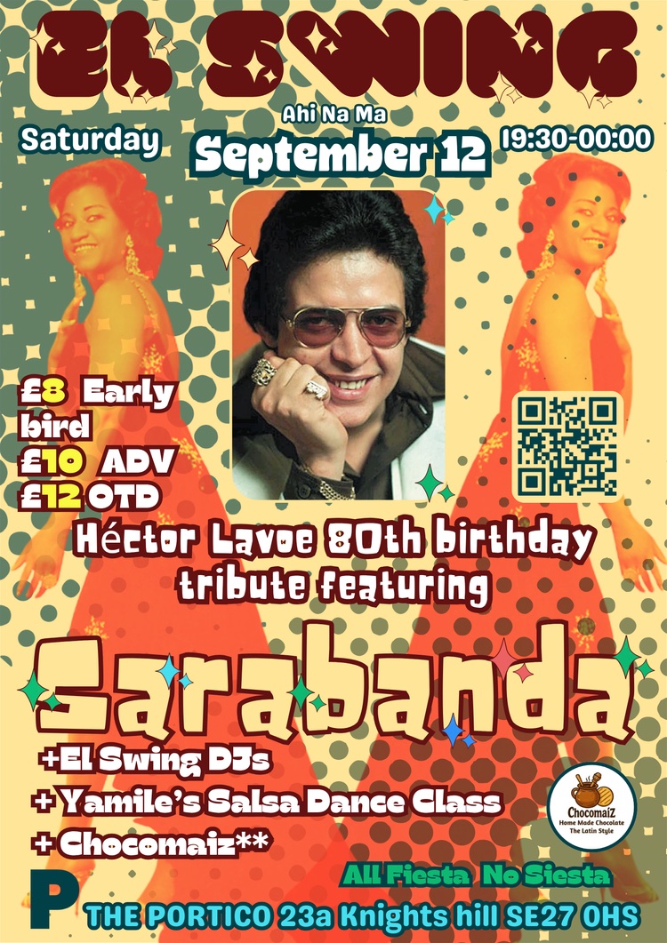Flyer connected to Sarabanda