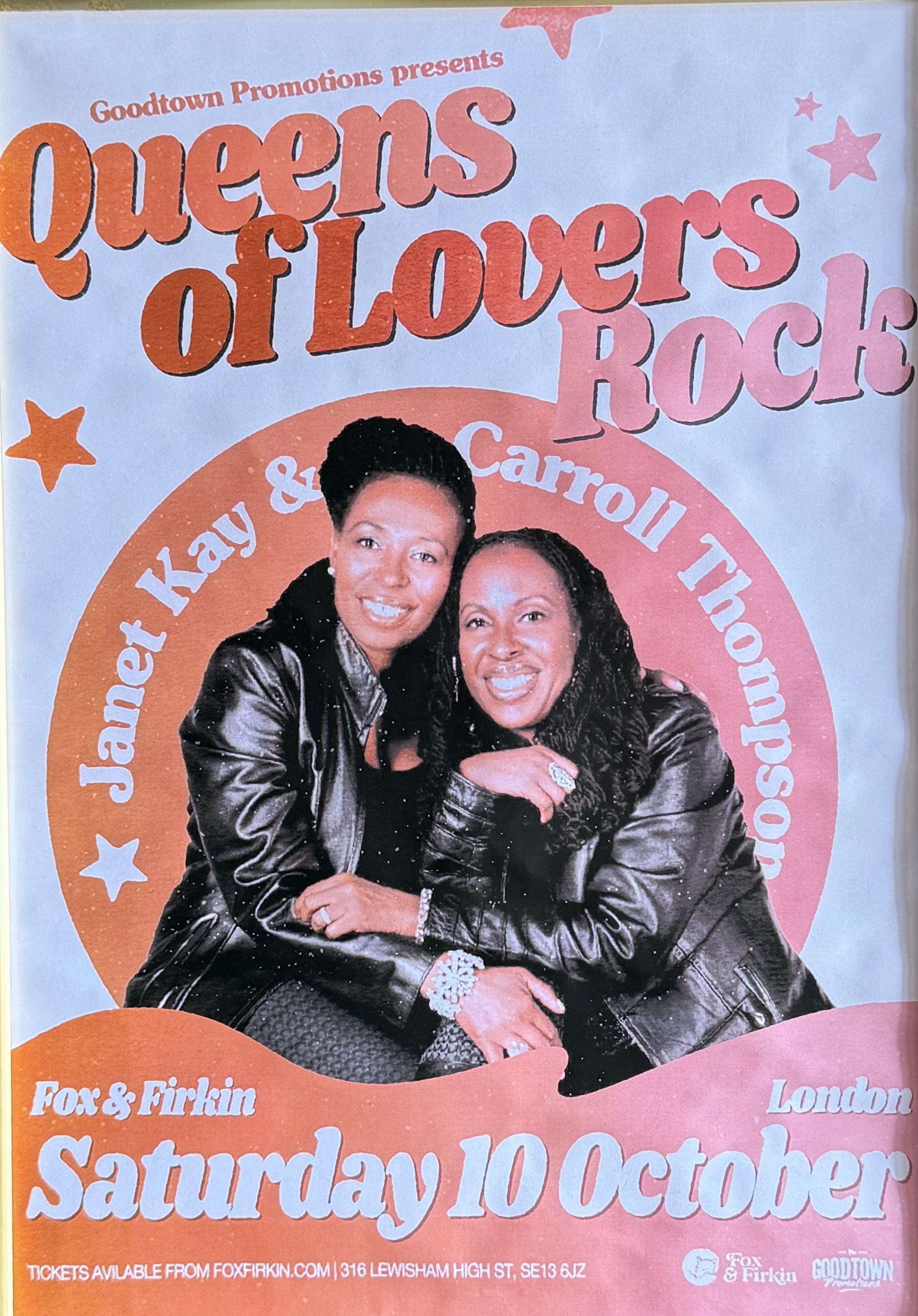 Flyer for Queens of Lovers Rock