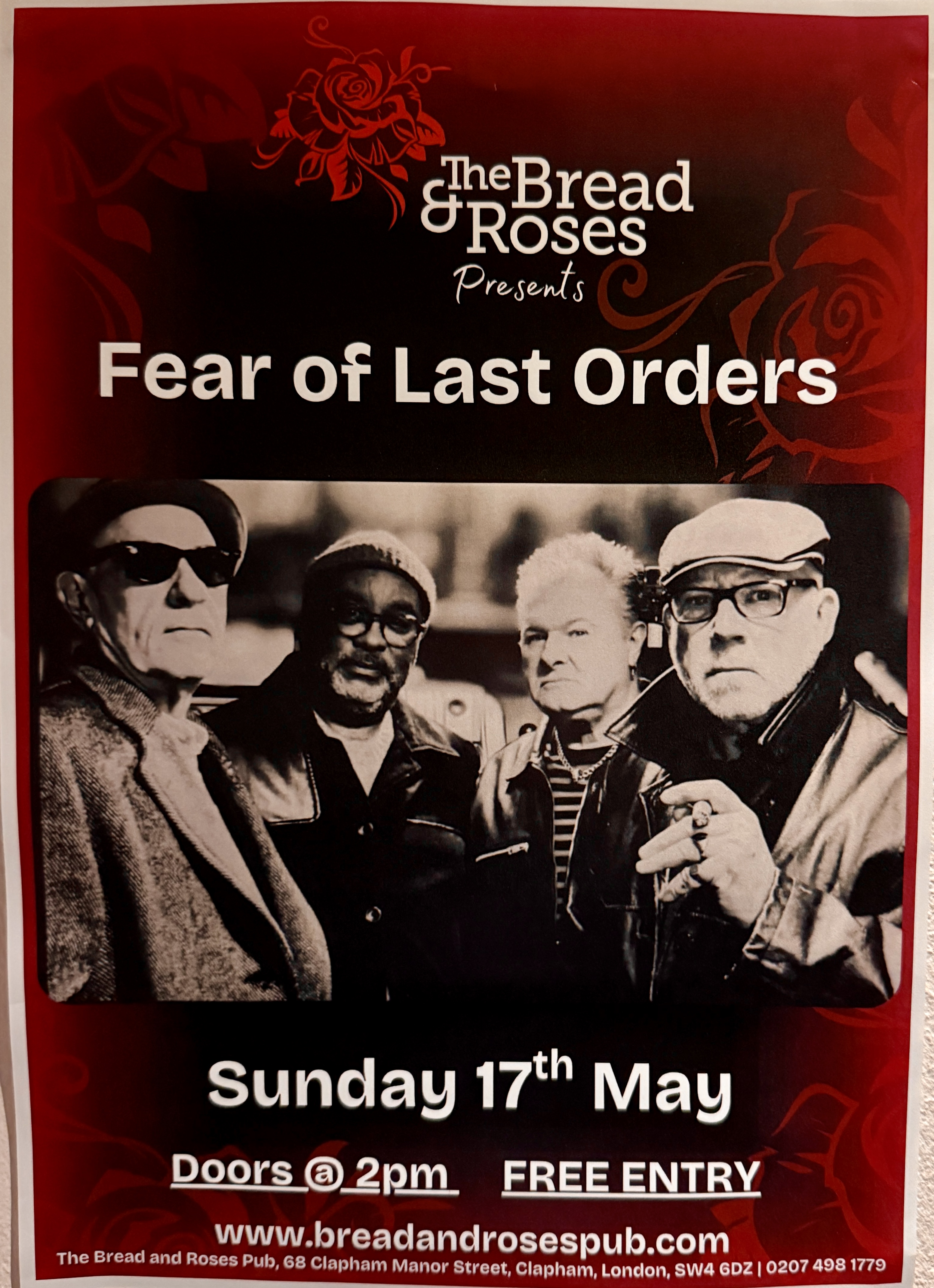 Fear of Last Orders