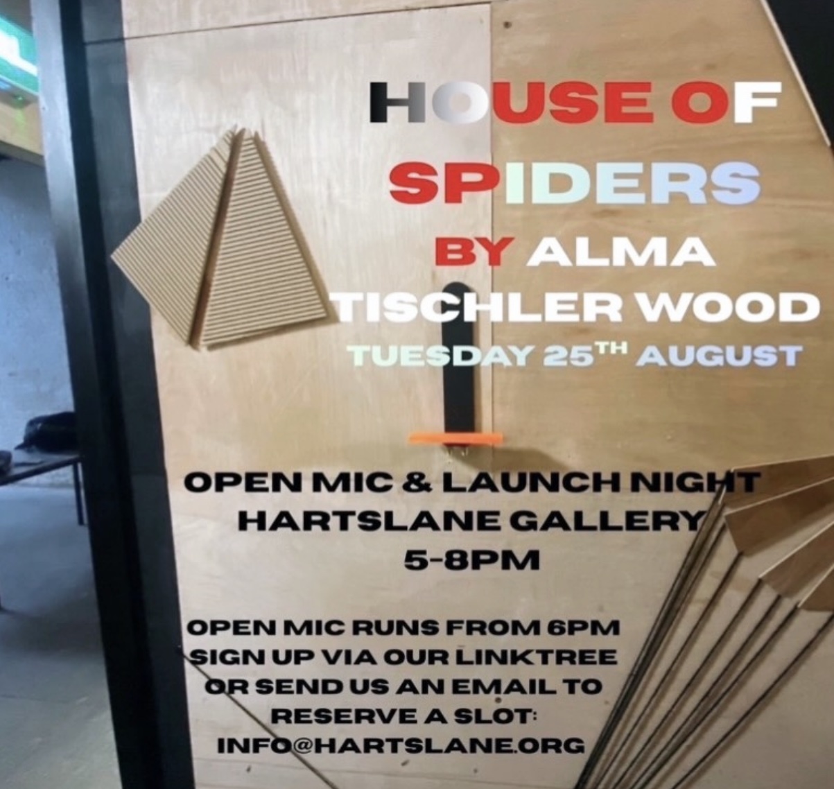 House of Spiders: Open Mic & Launch Night