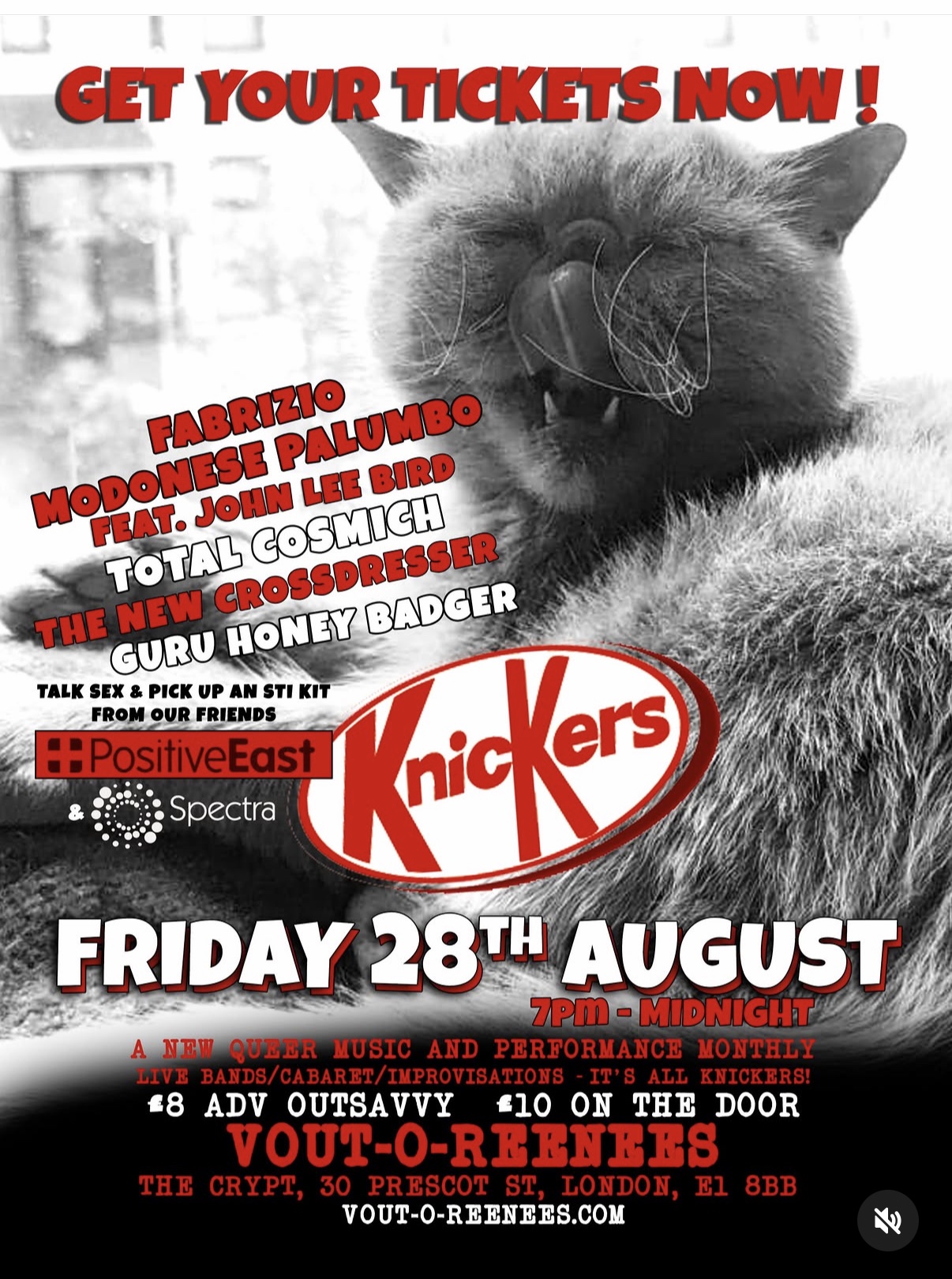Flyer for Knickers
