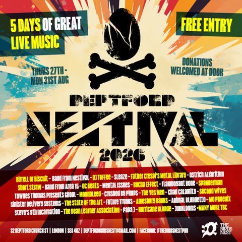 Flyer for NESTIVAL 2026 Thursday