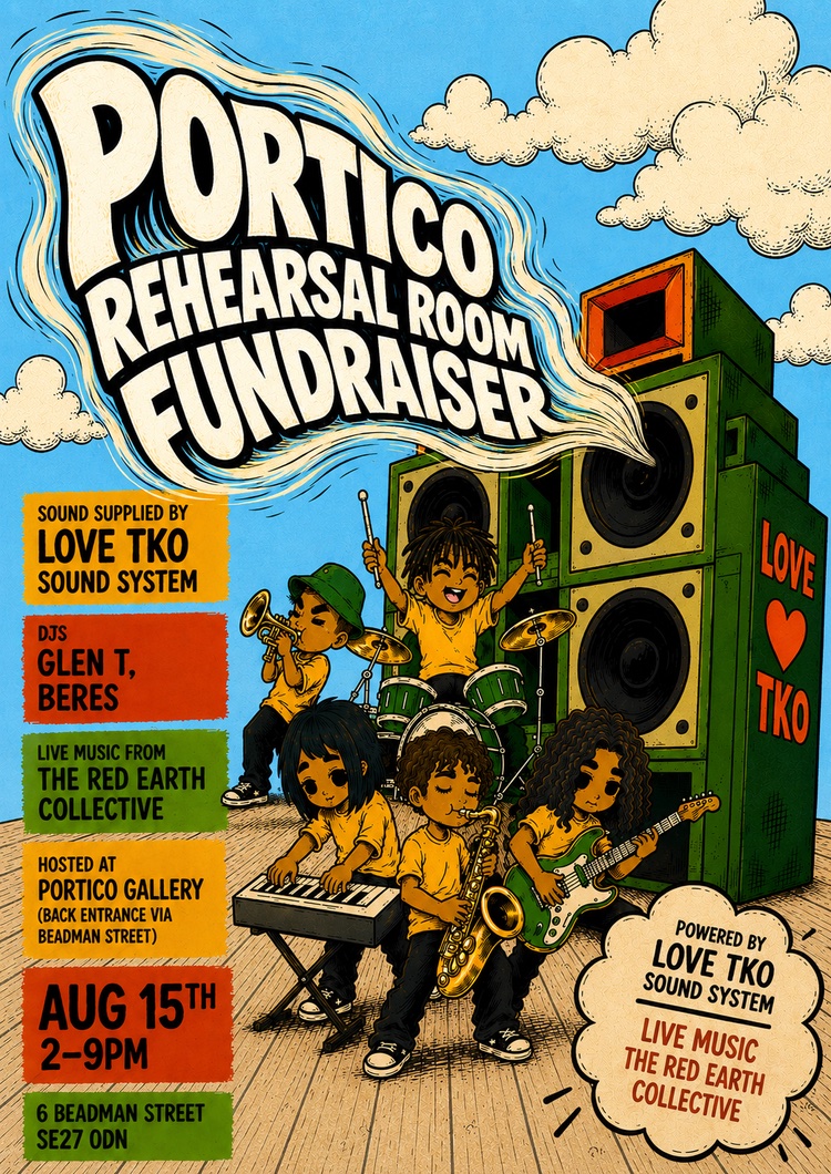Flyer connected to Glen T, Beres, The Red Earth Collective