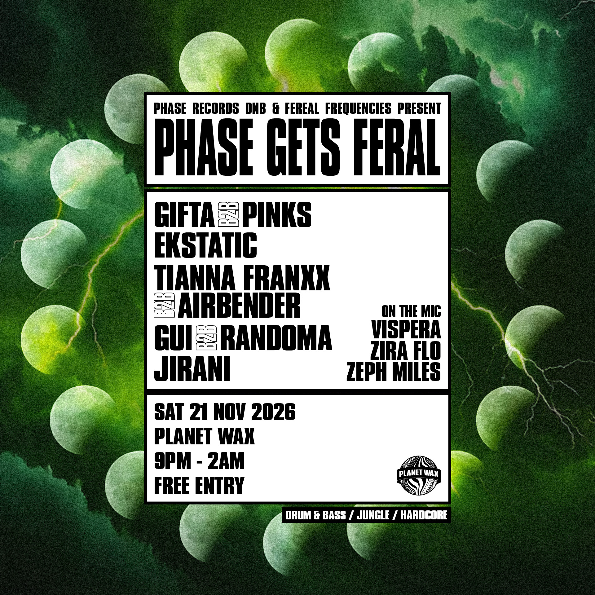 Phase Gets Feral