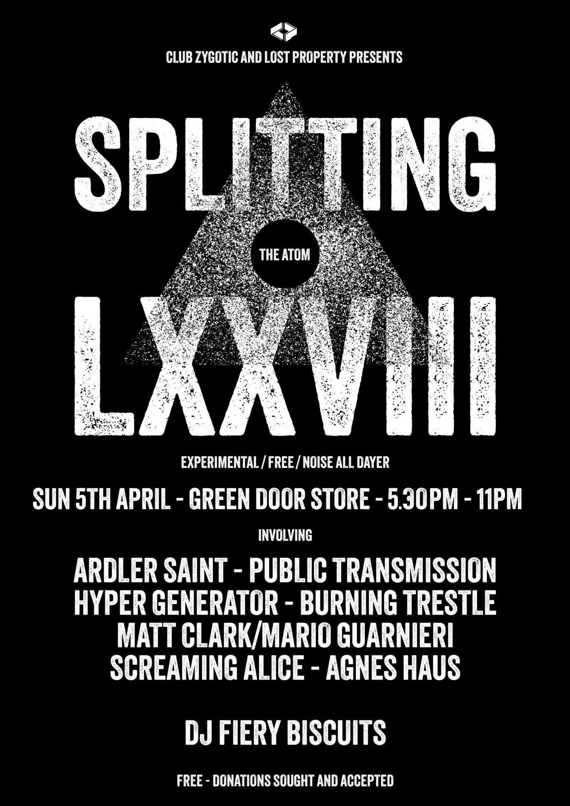 Splitting The Atom LXXVIII