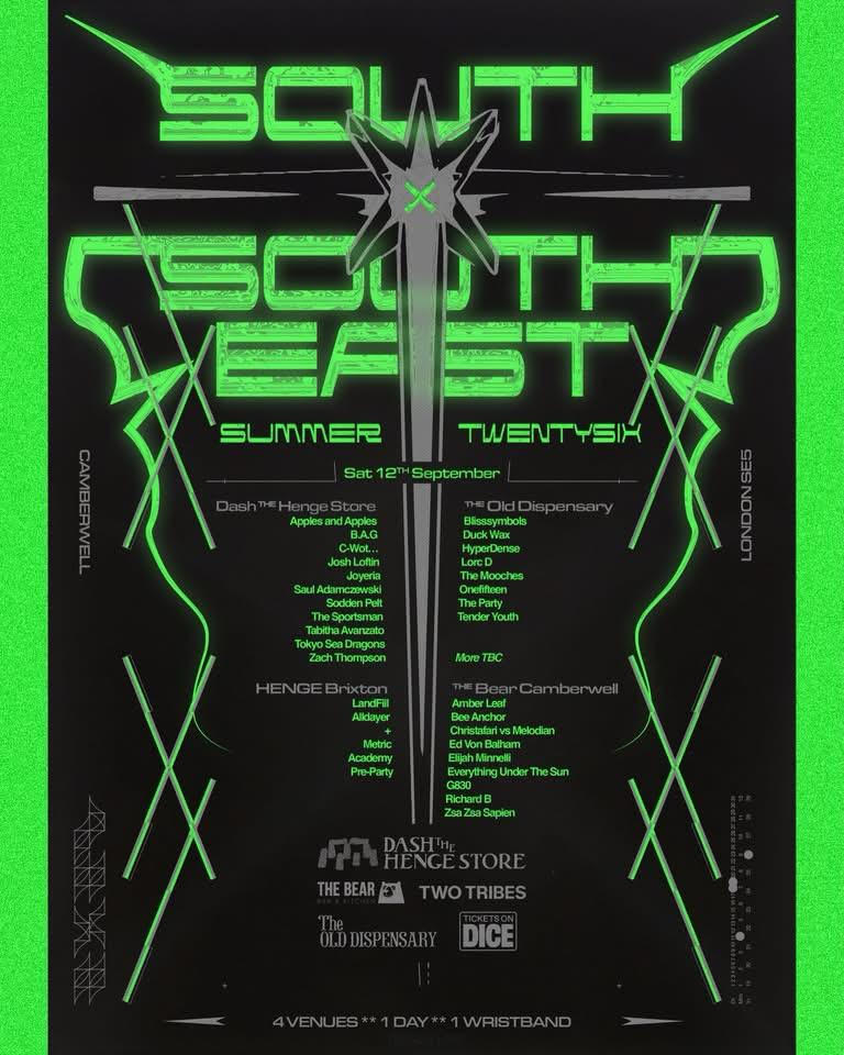 Flyer connected to Amber Leaf, Bee Anchor, Christafari vs Melodian, Ed Von Baltham, Elijah Minnelli, Everything Under The Sun, G830, Richard B, Zsa Zsa Sapien
