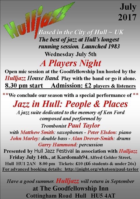 Jazz in Hull: People & Places