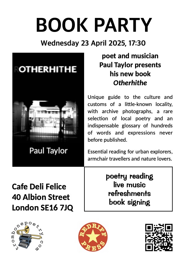 Flyer connected to Paul Taylor