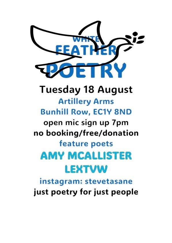 Flyer connected to Amy McAllister, Lextuw