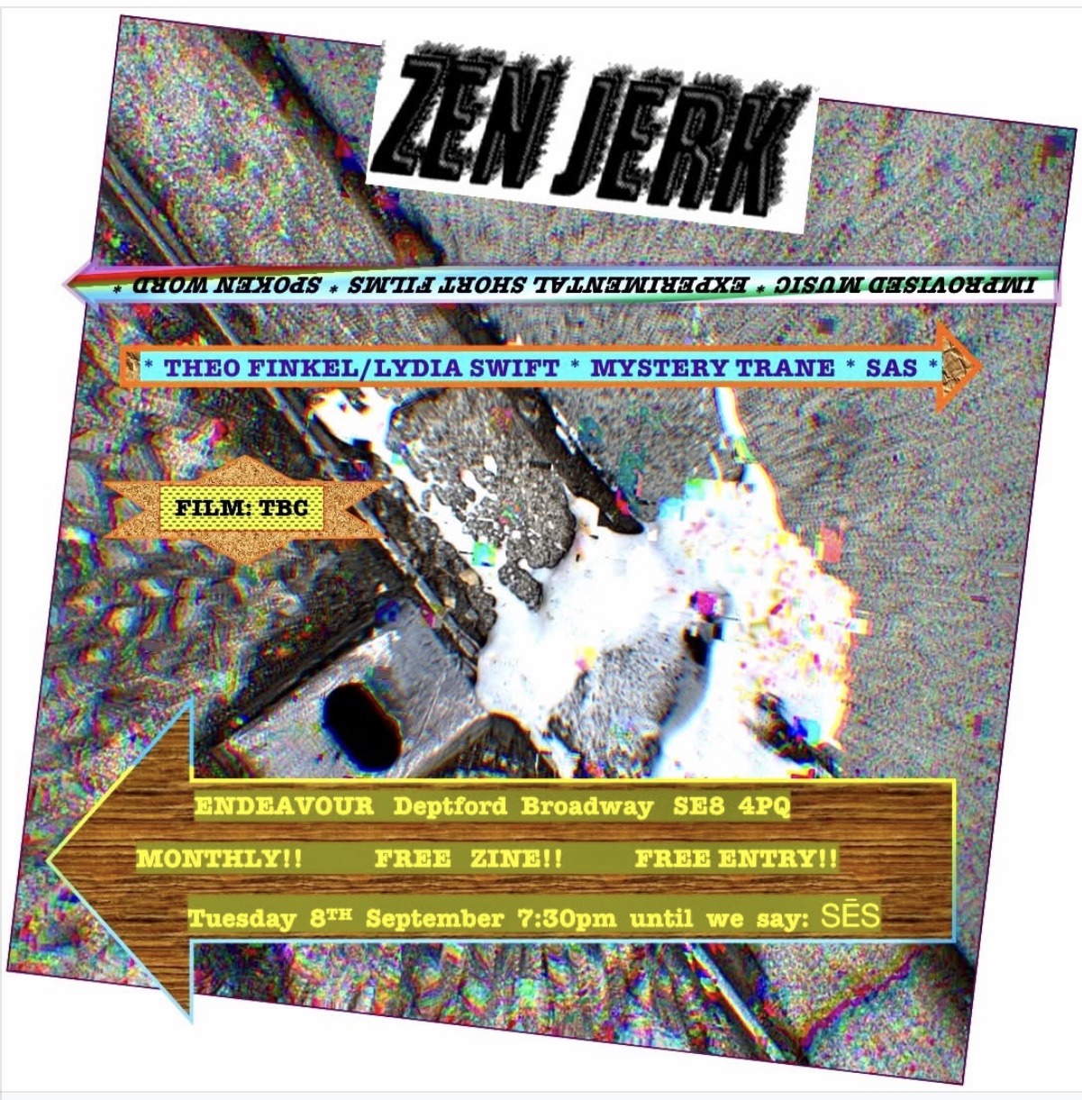 Flyer for Zen Jerk No. 30