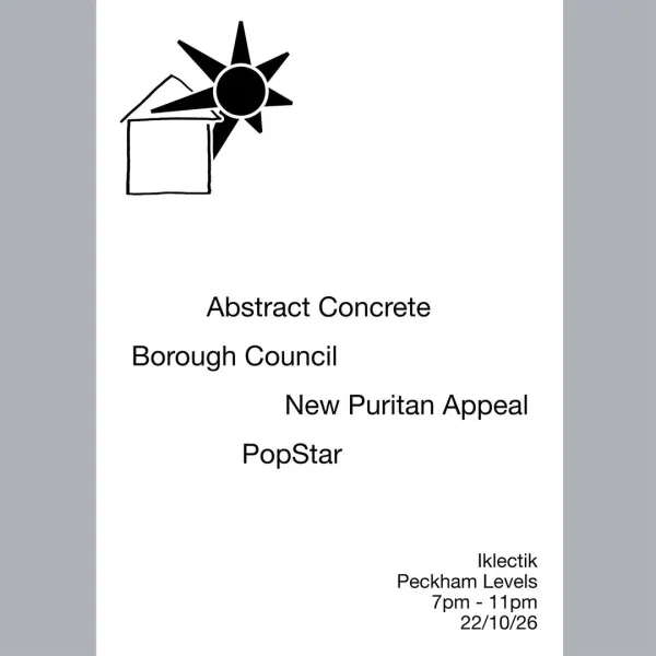 Flyer for Abstract Concrete