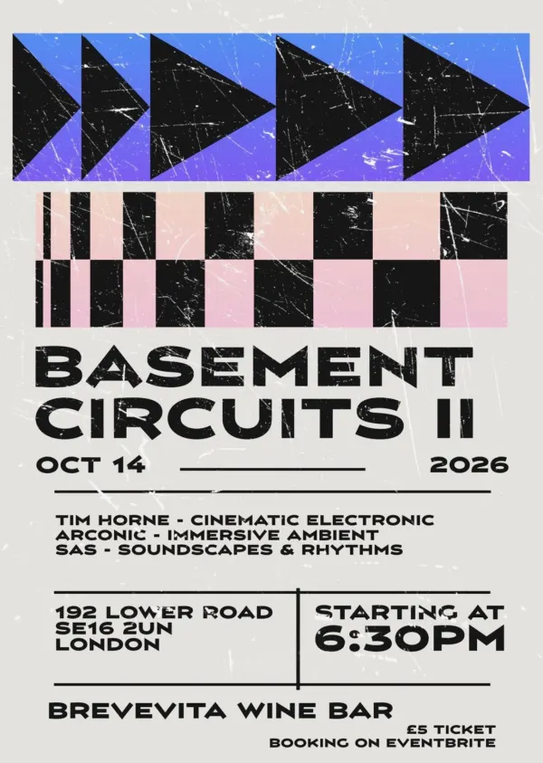 Flyer for BASEMENT CIRCUITS II