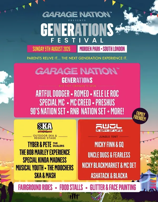 Garage Nation Generations Festival