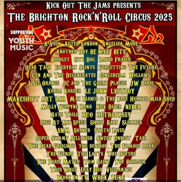 Brighton Rock'n'Roll Circus 2025