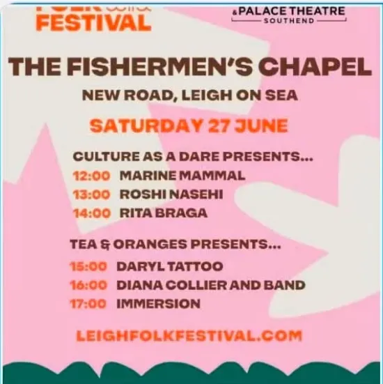 Leigh Folk Festival at The Fishermen's Chapel - Saturday
