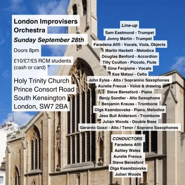 London Improvisers Orchestra Sep25