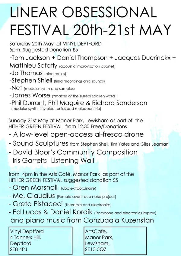 Linear Obsessional Festival – Day 2