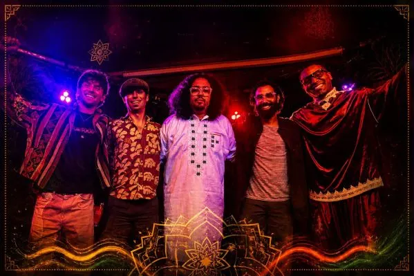 Flyer for World Music Method Presents: The Neghma Band