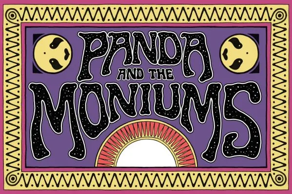 Flyer for Panda and the Moniums, Esme White & DJ Matt Catt