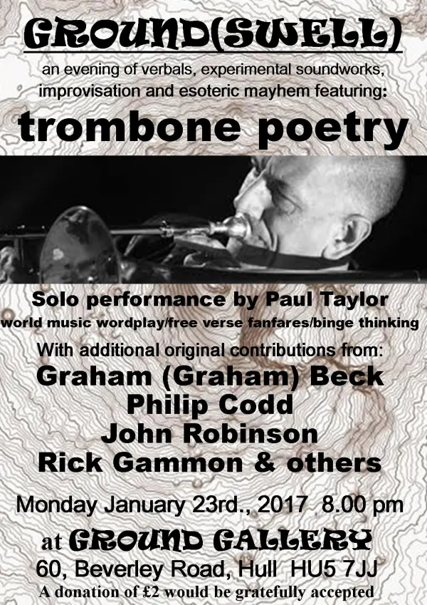 Ground(swell): Trombone Poetry